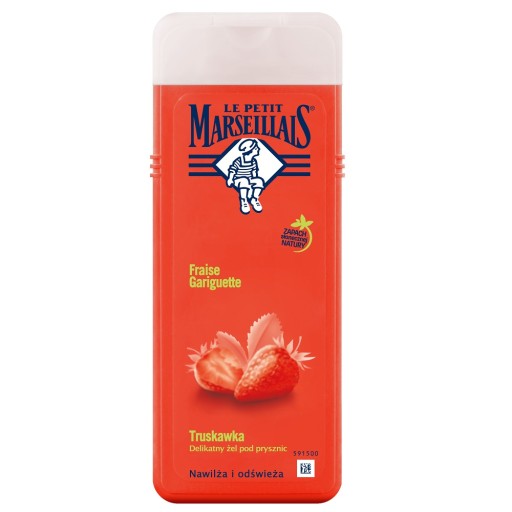 LE PETIT MARSEILLAIS Jemný jahodový sprchový gél 400ml