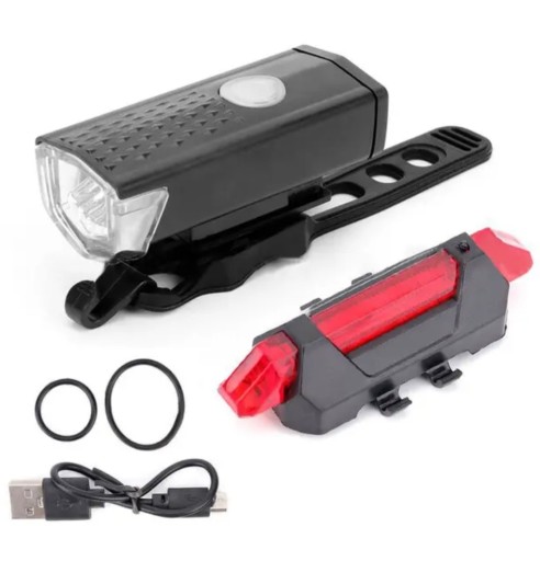 SET LED BICYKEL PREDNÁ + ZADNÁ