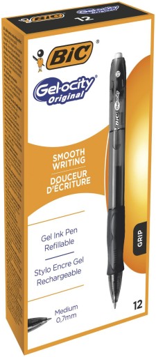 Bic Gel-ocity gélové pero 0,7 mm x 4 kusy