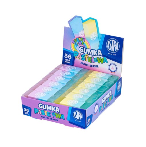 DVOJFAREBNÁ PASTELOVÁ GUMA ASTRA