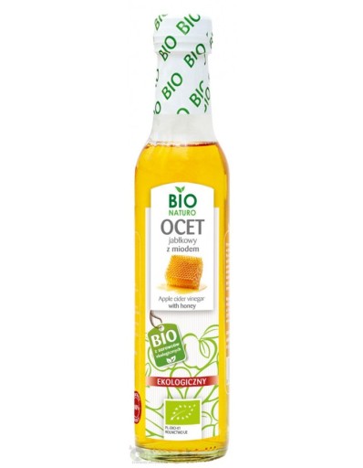 Bionaturo Jablčný ocot s eko medom 250 ml
