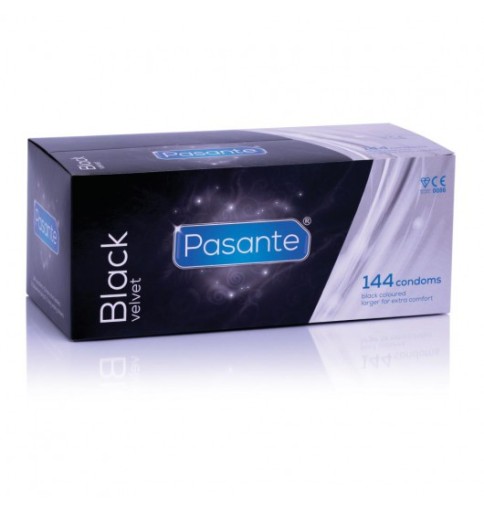 PASANTE BLACK VELVET BLACK KONDÓMY XL 1 KS.