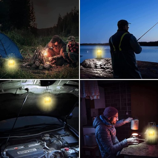 SKLADACIA KEMPINGOVÁ HAPEĽKA FLAME LED FLAME