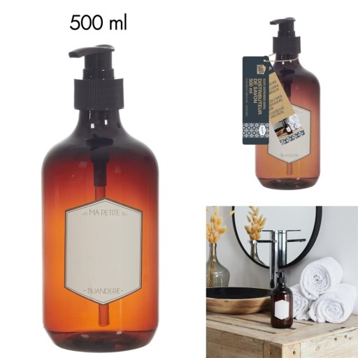 DÁVKOVAČ MYDLA nádoba 500 ml, jantárová