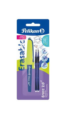Modré vymazateľné pero Erase 2.0