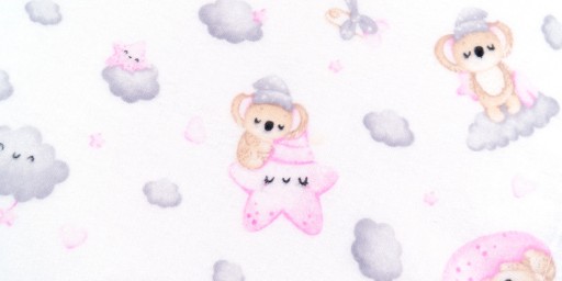 Flanelové plienky opakovane použiteľné flanelové plienky medvedík koala