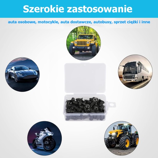 SÚPRAVA NA OPRAVU SKRUTKOV VULKANIZAČNÝCH ČEPOV NA RÝCHLU OPRAVU PNEUMATÍK x10