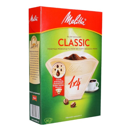 Kávové filtre Melitta Classic | papier | 80 ks.