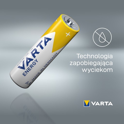 10 X VARTA ENERGY AA LR6 R6 ALKAICKÁ BATÉRIA