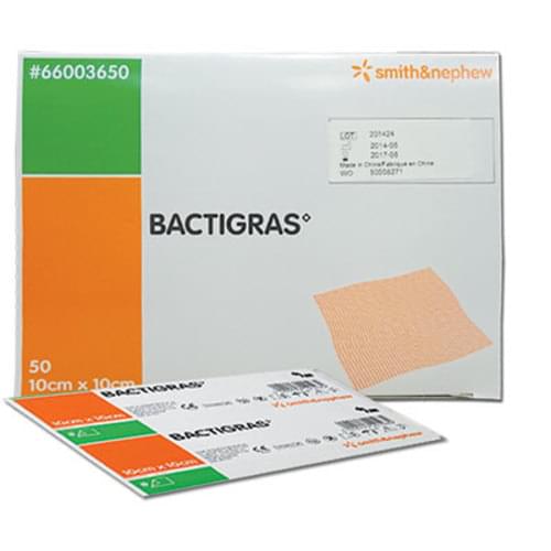 BACTIGRAS ANTISEPTICKÝ OBLIEV 10x10 CM - 1 KS