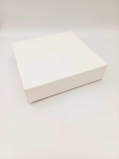 Tortová krabička na tortu 22x22x11 cm biela