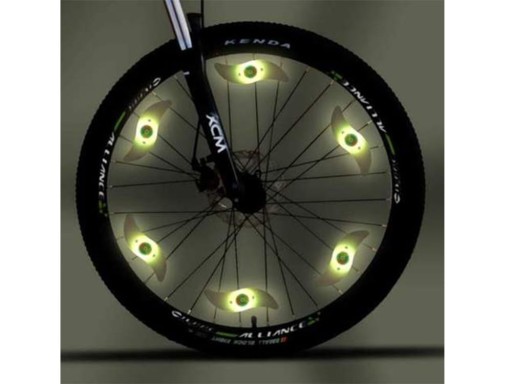 ŽIARIACI KRYT SPÄŤOV NA BICYKEL