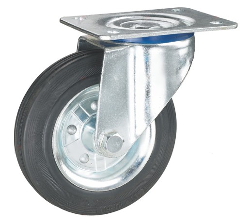 GUMOVÉ OTOČNÉ KOLESO BEŽECKÉ KOLESÁ VOLANT KOLESO 100MM 90KG