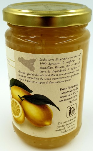 Citrónový džem originál Sicília FLAVOURS OF SICILY