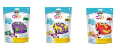 Zahrajte si kreatívnu súpravu Racer Doh Air Clay Clay