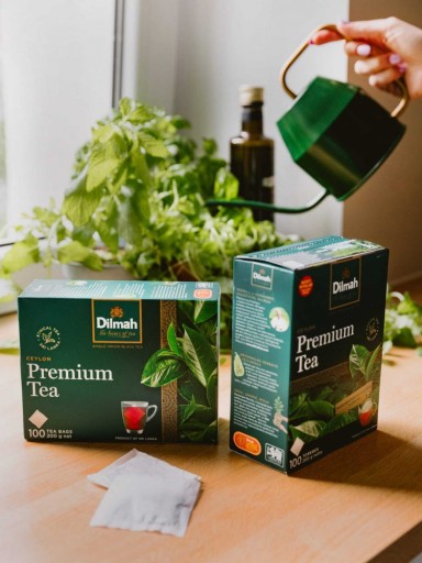 Čierny čaj Dilmah Premium v sáčkoch 100 ks