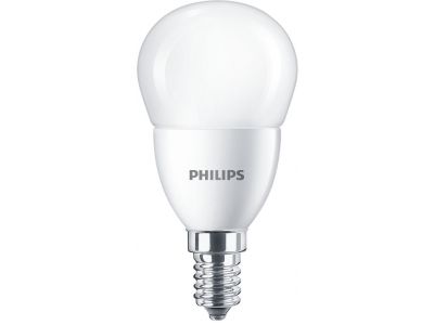 LED žiarovka svetelný zdroj BALL E14 806lm P45 7W 4000K CorePro PHILIPS