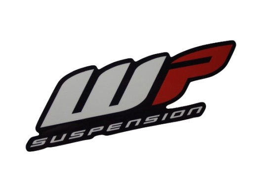 NÁLEPKA S LOGOM WP SUSPENSION 13,1 x 4,1 cm