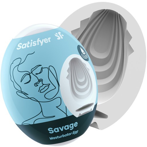 Satisfyer Masturbator Egg Savage masturbátor v tvare vajíčka