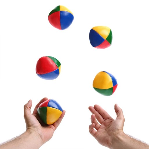 Žonglovacie loptičky TRICK BALLS Žonglovacie loptičky SET 3x