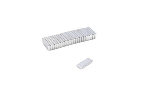 Neodymový tanierový magnet MPŁ 15x6x2 N38 10 ks
