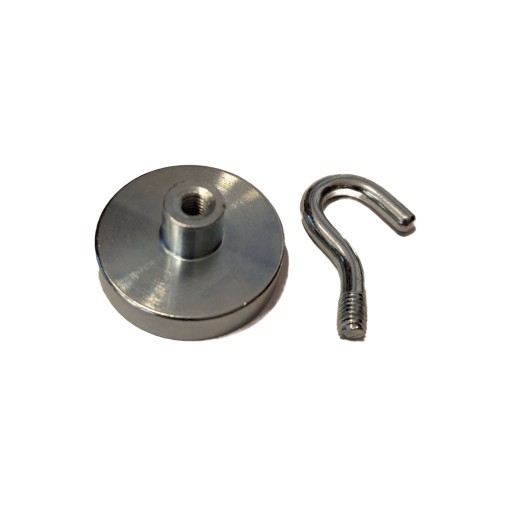 NEODYMOVÝ HÁK NA RÚČKU 25x7 mm magnet NOSNOSŤ 25 kg