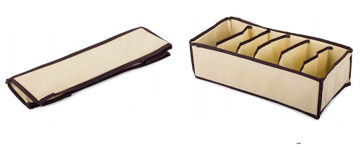 W2X50 ORGANIZÁTOR NA PLÁNO DO ŠATNÍKA 6 PONOŽOK 89035-88608