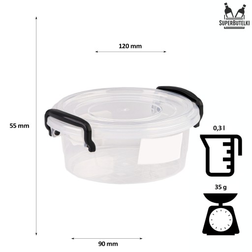 Lunchbox úložný box organizér 300ml