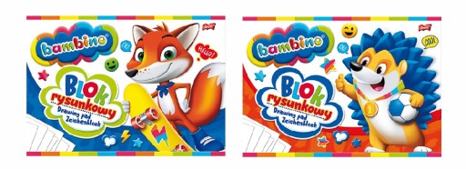 BAMBINO podložka na kreslenie - 20 listov A4 - pre deti | škola | MATERSKÁ ŠKOLA