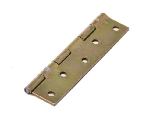 Pletený pánt 100 x 44 mm, pozinkovaný zlato, 10 ks