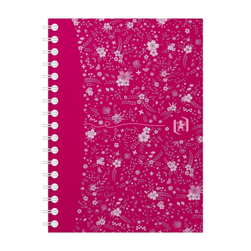 Mriežkový zápisník A6, 50 listov, Oxford Floral,