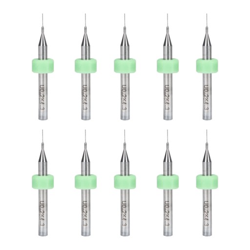 Mini presný vrták do DPS 0,2 mm SADA 10 ks.