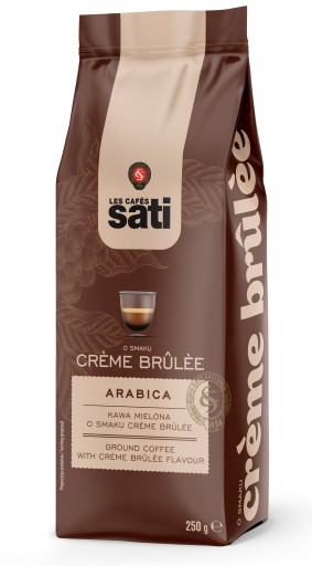 Cafe Sati Creme Brulee mletá káva 250 g