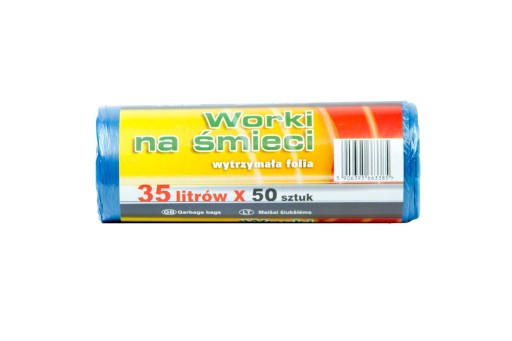 35L MODRÉ VRECKÁ NA ODPAD NA ROLE AŽ 50 KS!