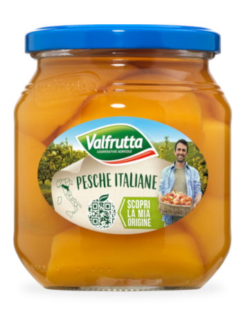 Talianske broskyne v sirupe v tégliku