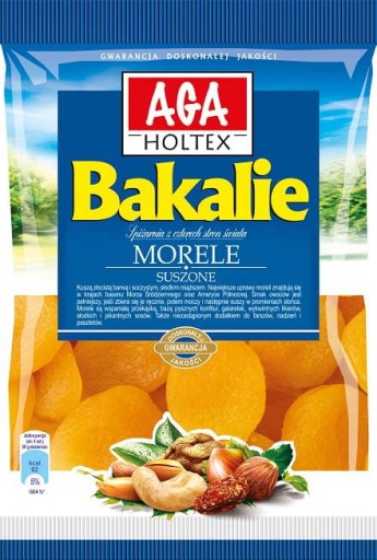 Aga Holtex Sušené marhule 120g Sušené ovocie