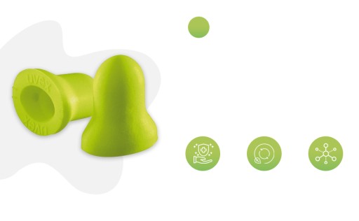 Uvex Xact-Fit opakovane použiteľné štuple do uší s...