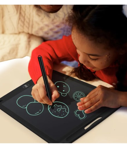VEĽKÝ GRAFICKÝ TABLET KRESLENIE A PÍSANIE 8,5'' dotykové pero PRE DETI