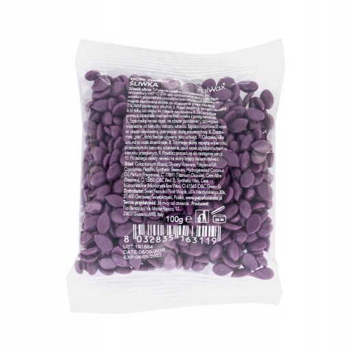 ITALWAX perly depilačný vosk Slivka slivka 100g
