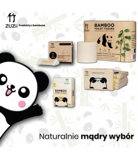 Bambusové vreckovky, 4 vrstvy, 8-bal