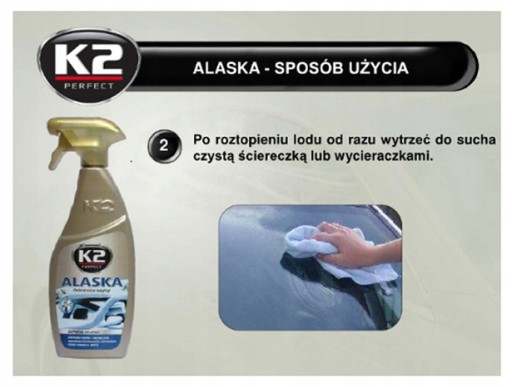 T5L44 K2 ALASKA ROZMRAZOVAČ OKIEN SILNÝ ATOMIZÉR PRE MRAZUJÚCI ĽAD 700ML 0,7L