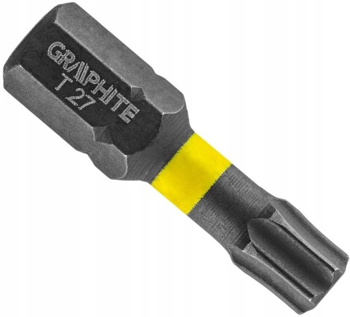 Nárazový bit TORX T27 bit 25 mm GRAPHITE