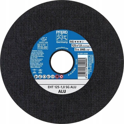 PFERD EHT 125-1,6 SG ALU