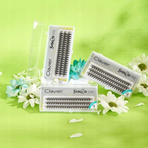 CLAVIER BeDU2O EYELSH TUMBLES curl B - 12 mm