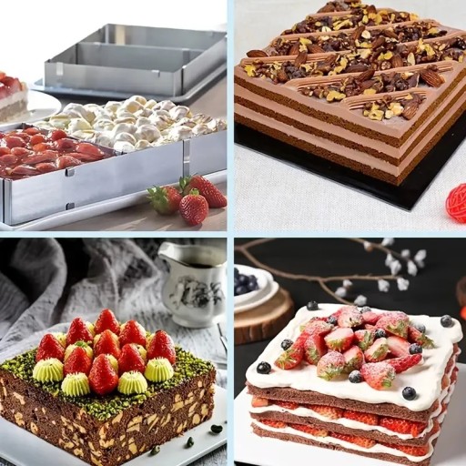 TORTOVÝ RÁM NASTAVITEĽNÁ FORMA NA TORTY
