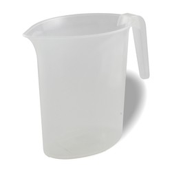 Plastový džbán s rukoväťou na vodu a nápoje, 1 l