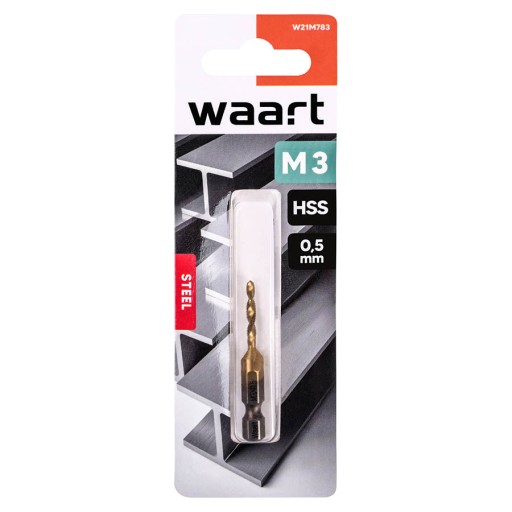 Vrták do závitov Waart W21M783 1/4