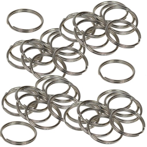 Kľúčenka, kľúčenka, krúžok, krúžok na kľúče 24mm / 100 ks.