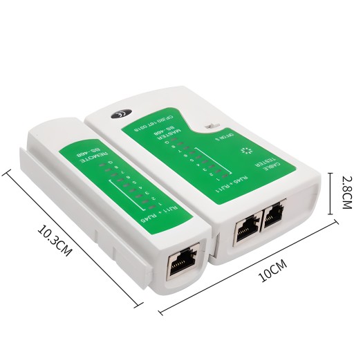 TESTER SIEŤOVÝCH KÁBLOV RJ45 RJ11 LED
