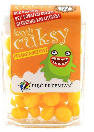 KSYLI CUKSY ORANŽOVÉ CUKROVINKY S XYLITOLOM 13g